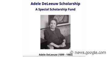 Edison Students, Apply Now for the 2023 Adele DeLeeuw Scholarship - TAPinto.net