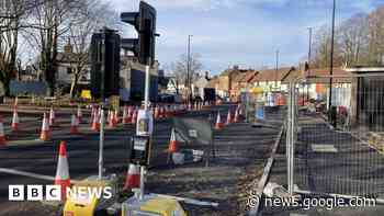 Coventry city centre roadworks to continue until June - BBC