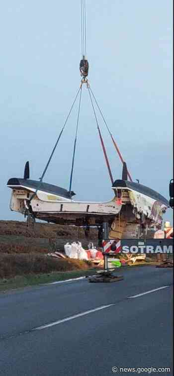 PHOTOS. Pays de Lorient : voiture écrasée, bateau échoué… Des ... - actu.fr