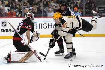Jarry makes 46 saves in return, Penguins top Senators 4-1 - Squamish Chief