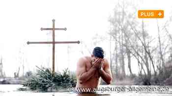 Mit Gebeten und Gulasch: Russische Gemeinde feiert den Neustart im eisigen See