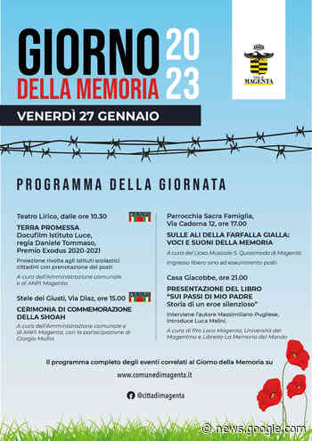 Magenta. GIORNO DELLA MEMORIA: - MI-LORENTEGGIO.COM ... - Mi-Lorenteggio