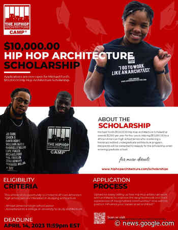 Hip Hop Architecture Scholarship Application - ArchDaily