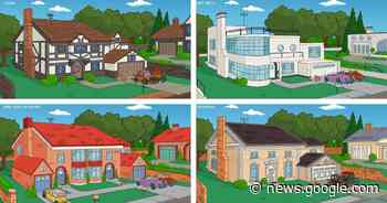 Ingenious Illustrations Reimagine 'The Simpsons' House in 8 ... - My Modern Met