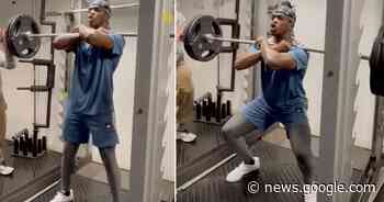 KSI mocked over technique in 130kg "squat" video ahead of Dillon ... - The Mirror