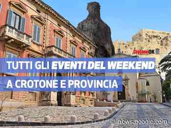 Tra musica e cultura, un weekend ricco di appuntamenti a Crotone e ... - CrotoneOK.it