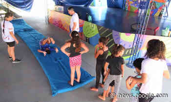 Lona do Jardim Catarina oferece colônia de férias - O Fluminense