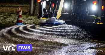Evence Copéelaan in Genk afgesloten door sneeuw, ook E313 en ... - VRT.be
