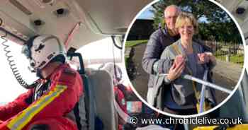 Man in life-changing motorbike crash speaks of moment he phoned wife while laying in ditch with exploded knee