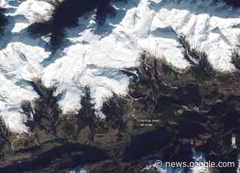 Aufnahme der Alpen aus dem Orbit: Wenn Skipisten zu weissen ... - Baublatt