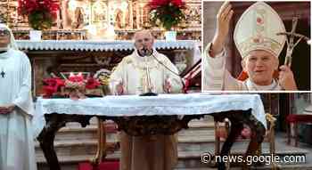 Aversa, una reliquia di Papa Wojtyla nella chiesa di San Francesco ... - PUPIA