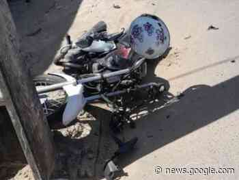 Jovem de Penedo morre em Aracaju após colidir motocicleta com ... - Aqui Acontece