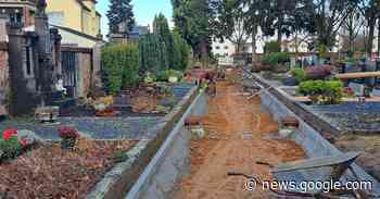 Stadt Griesheim lässt Hauptweg auf dem Friedhof erneuern - Echo Online