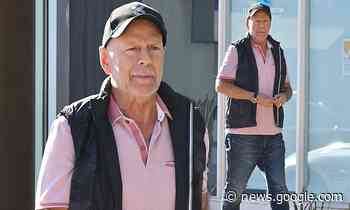 Bruce Willis heads out in Santa Monica after aphasia diagnosis - Daily Mail