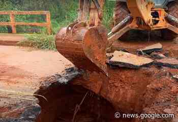 Fato Real – Acesso a ponte em Ouro Branco segue interditado por ... - fatoreal.com.br