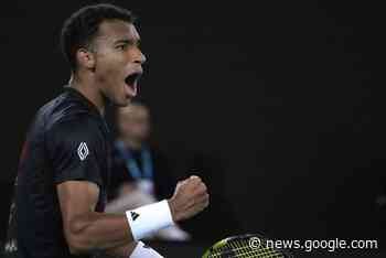 Auger-Aliassime digs deep for major comeback at Aussie Open - Lacombe Express