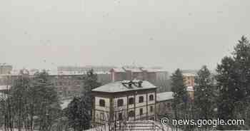 Ecco la prima neve a Tortona - Il piccolo - Il Piccolo