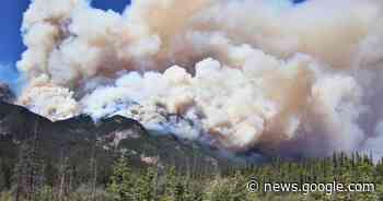 Wildfire burning on mountain near Jasper, no risk to townsite: Parks ... - Global News