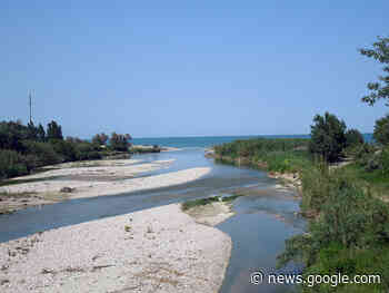 Giulianova, iniziati i lavori sull'argine del Fiume Tordino - Abruzzo Cityrumors