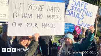 Nurses' strike: Staff walk out across Yorkshire in pay row