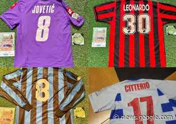 In Galleria Boragno a Busto Arsizio le maglie dei calciatori in mostra ... - varesenews.it