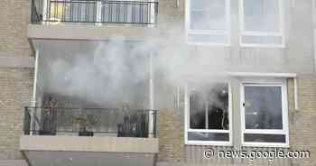 Flinke rookwolken bij woningbrand in flat Den Bosch - Eindhovens Dagblad