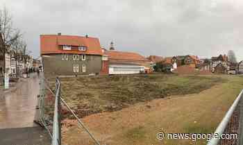 Baustelle mitten in Stadt: Bau von Wohnungen und Praxis soll im ... - SZ/LZ