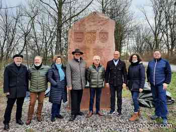 Bau der Hochwasserrückhaltung Wörth - Jockgrim: Gedenkstein ... - Wochenblatt-Reporter