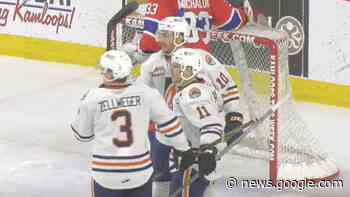 Kamloops newcomers lead Blazers past Spokane Chiefs - CFJC Today Kamloops