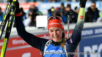 Biathlon: Herrmann-Wick triumphiert in Antholz - Boe stellt neuen Rekord auf