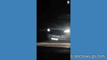 WATCH:  Driver has near miss with van