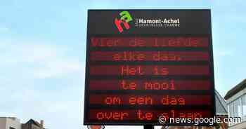 Spread the love: Hamont-Achel doet oproep voor hun Valentijnsactie - Het Laatste Nieuws