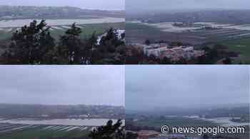 Maltempo sulla costa: allagata la valle del Sinarca - Termoli Online