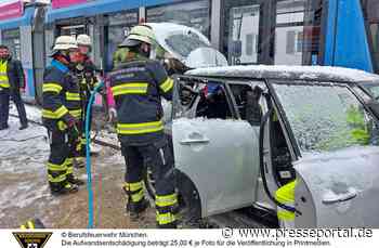FW-M: Trambahnunfall mit Verletzten (Pasing)