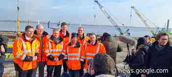 Bauarbeiten für LNG-Terminal offiziell gestartet - Landkreis Stade