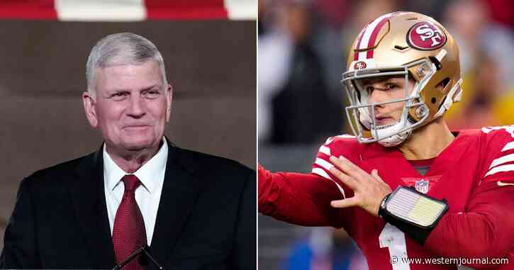 Franklin Graham Shouts Out NFL Playoff QB Who 'Gives All the Credit to the Lord Jesus Christ'