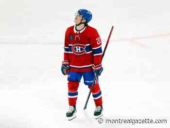 Shoulder surgery will put end to season for Canadiens' Cole Caufield