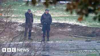 Solihull: Four children critical as search of icy lake continues - BBC