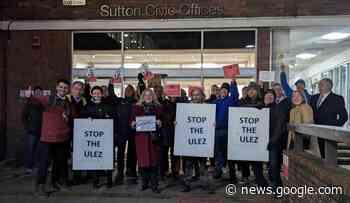 Sutton Council meeting chaos as dozens object to ULEZ - This is Local London
