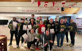 Jeugdtrainers SV Lelystad'67 halen diploma - flevopost.nl