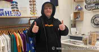 "He said we have a cool shop" - Staff 'amazed' as Lewis Capaldi visits Newcastle vintage store