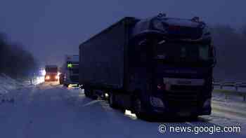 Schneechaos in Sachsen - A 72 dicht - Radio Chemnitz