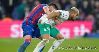 Crystal Palace vs Newcastle half-time ratings: Sean Longstaff and Joelinton impress