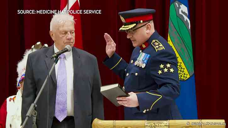 Medicine Hat swears in new police chief