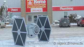 Star Wars on the prairies; Life-sized TIE Fighter replica pops up in Sask. town