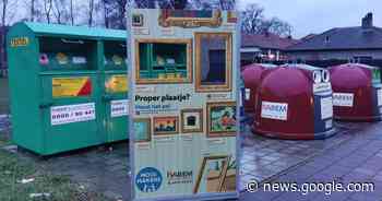 IVAREM pakt sluikstorten aan glasbollen aan met borden en camera's - Het Laatste Nieuws