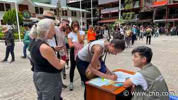 Tourists can't enter Machu Picchu because of unrest in Peru
