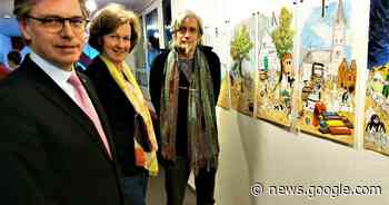 Wie sich ein Künstler Krefeld bei der Stadtgründung 1373 vorstellt - Rheinische Post