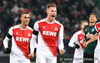 Bundesliga: Tigges überragt bei Kölns 7:1 gegen Bremen