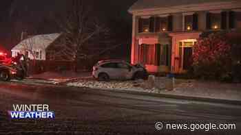 Plow truck collides with car in Chelmsford - Boston News, Weather, Sports | WHDH 7News